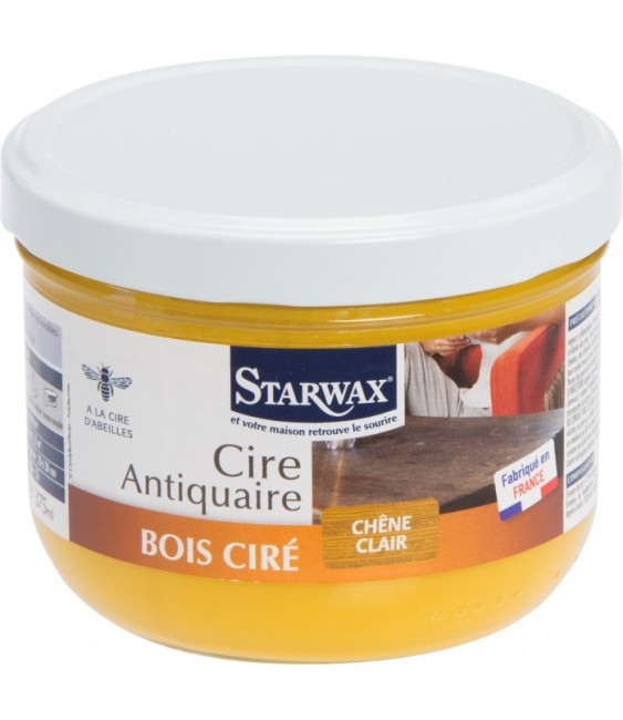 Cire antiquaire en pâte - Chêne clair - 375 ml