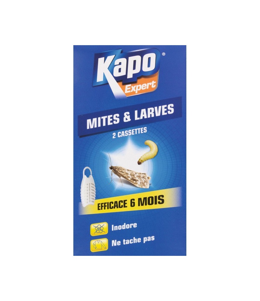 Cassette mites et larves - Lot de 2 - KAPO