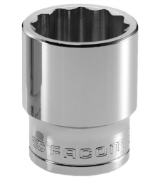 Gamme Radio 1/2" douille 12 pans -  30 mm - FACOM