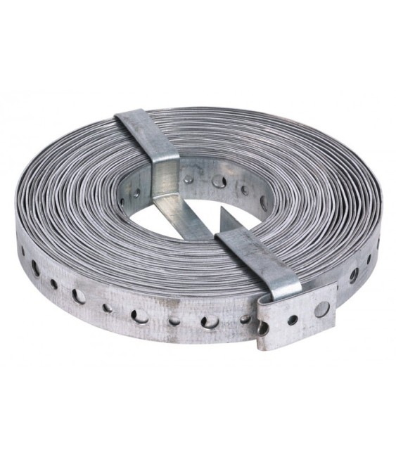 Bande d'assemblage perforée - Acier - Largeur 20 mm - GAH ALBERTS