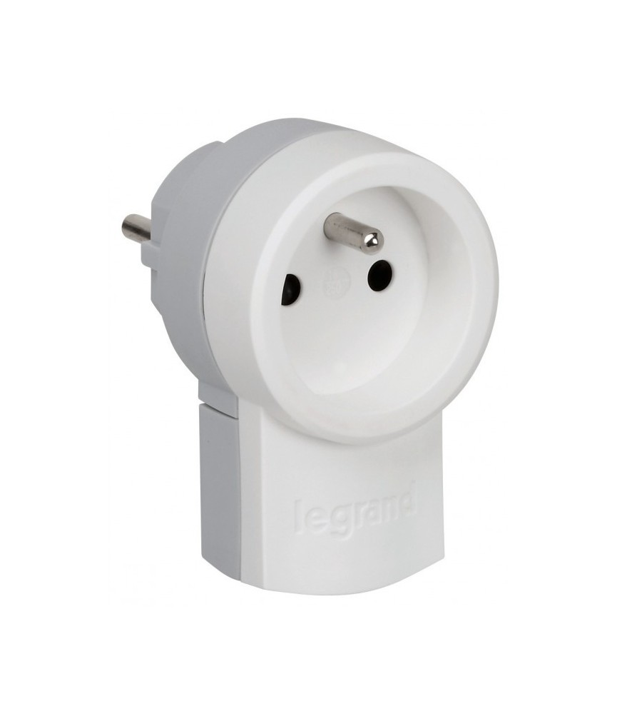 Fiche avec prise 2P + T - 250 V - LEGRAND Fiche avec prise 2P + T - 250 V - LEGRAND
