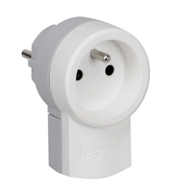 Fiche avec prise 2P + T - 250 V - LEGRAND