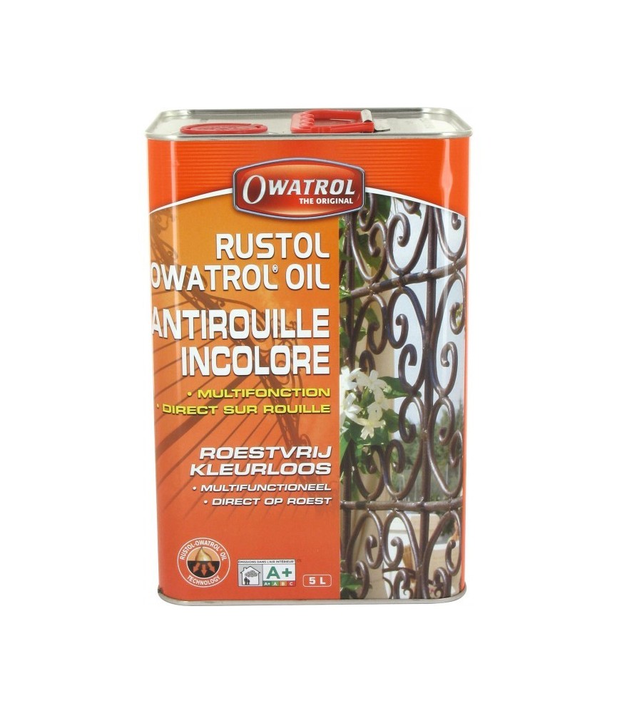 Antirouille multifonction / additif - Owatrol Rustol - 5 L Antirouille multifonction / additif - Owatrol Rustol - 5 L