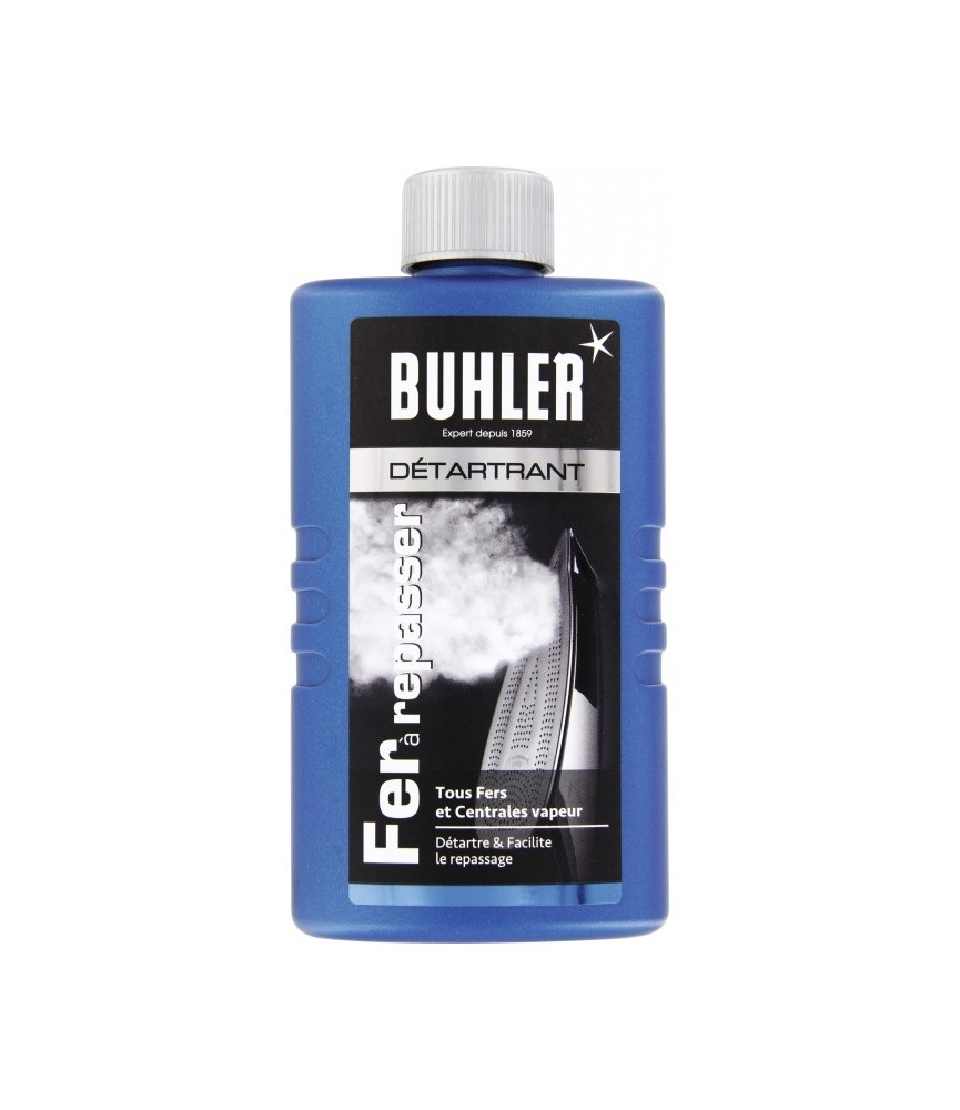 Détartrant Fers à Repasser - 375 ml - BUHLER Détartrant Fers à Repasser - 375 ml - BUHLER