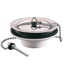 Bonde pour évier en grés - Sans trop plein - Diamètre 60 mm - NEPTUNE