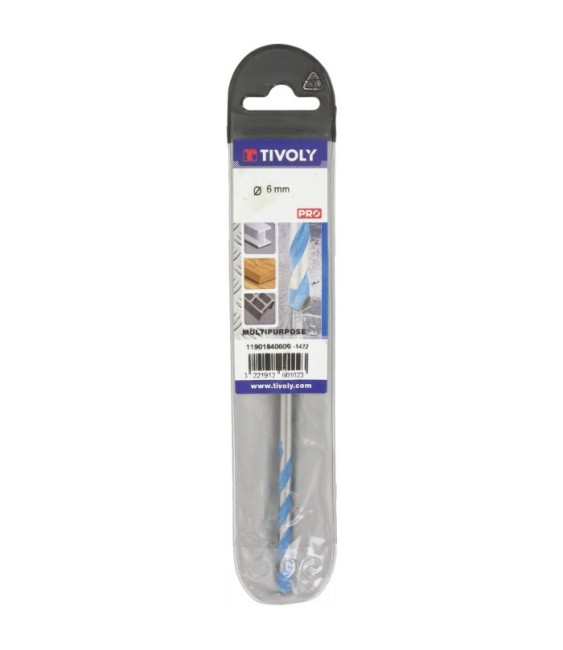 Foret à béton Multi Purpose 6 mm - TIVOLY