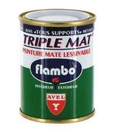 Triple mat - Blanc - 100 ml - Flambo AVEL