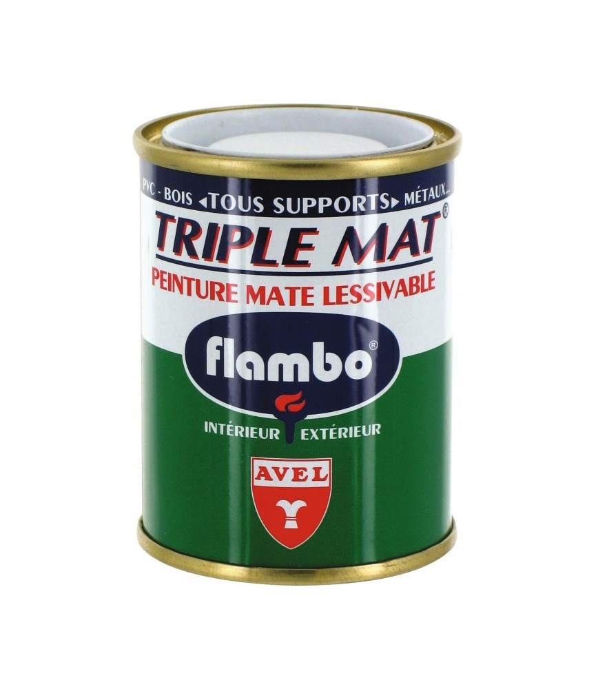 Triple mat - Blanc - 100 ml - Flambo AVEL Triple mat - Blanc - 100 ml - Flambo AVEL