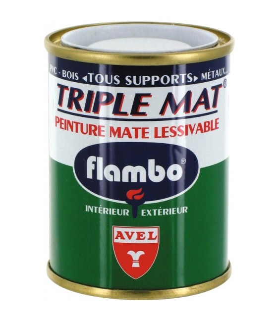 Triple mat - Blanc - 100 ml - Flambo AVEL