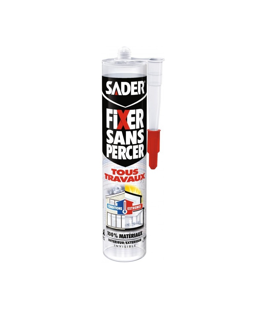 Colle Fixer sans percer - invisible - 290 mL
