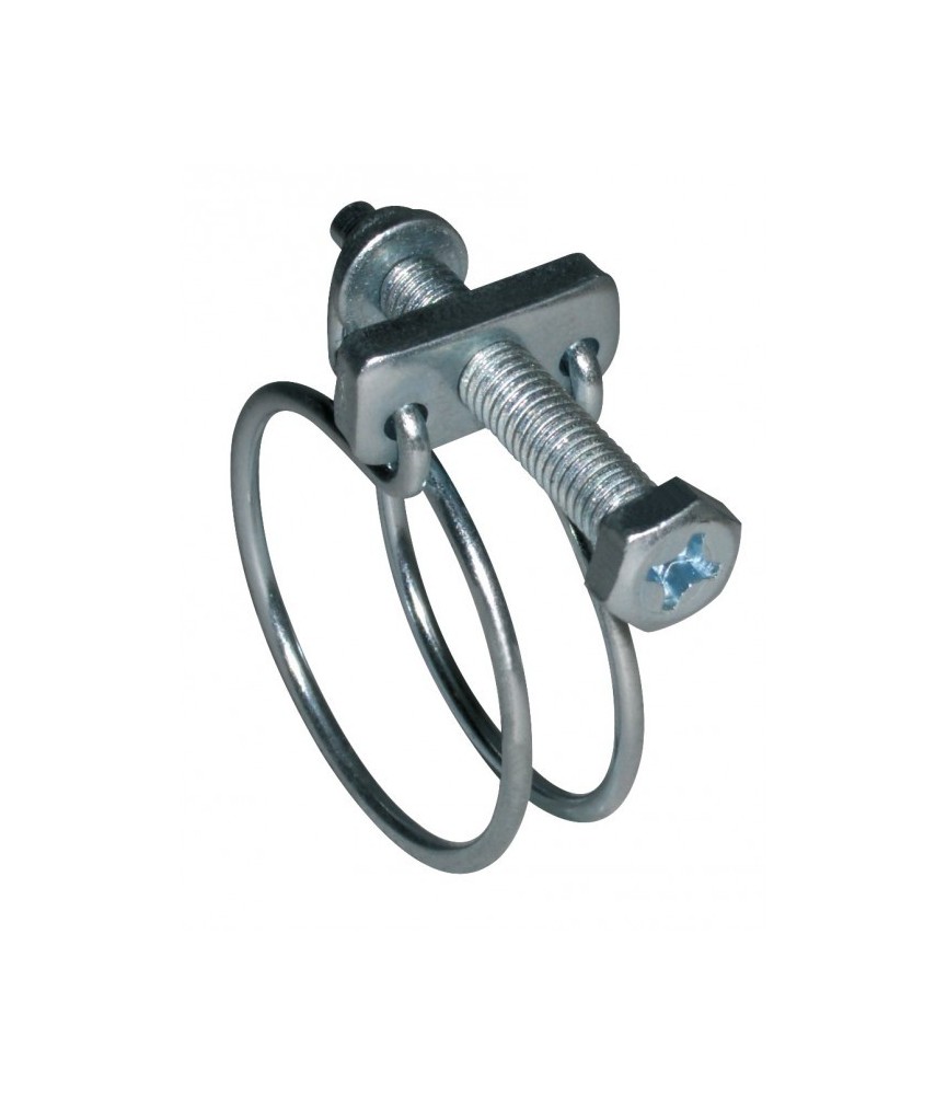 Collier à double fil W4 - Inox - 35 mm - 40 mm - Lot de 50 - ACE Collier à double fil W4 - Inox - 35 mm - 40 mm - Lot de 50 - ACE
