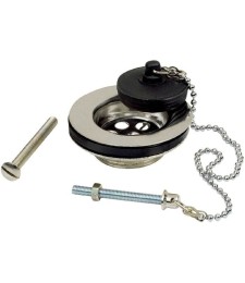 Bonde laiton à bouchon,  63 mm