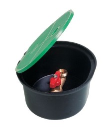 Bouche d'arrosage D15 avec vanne à sphère - SFERACO