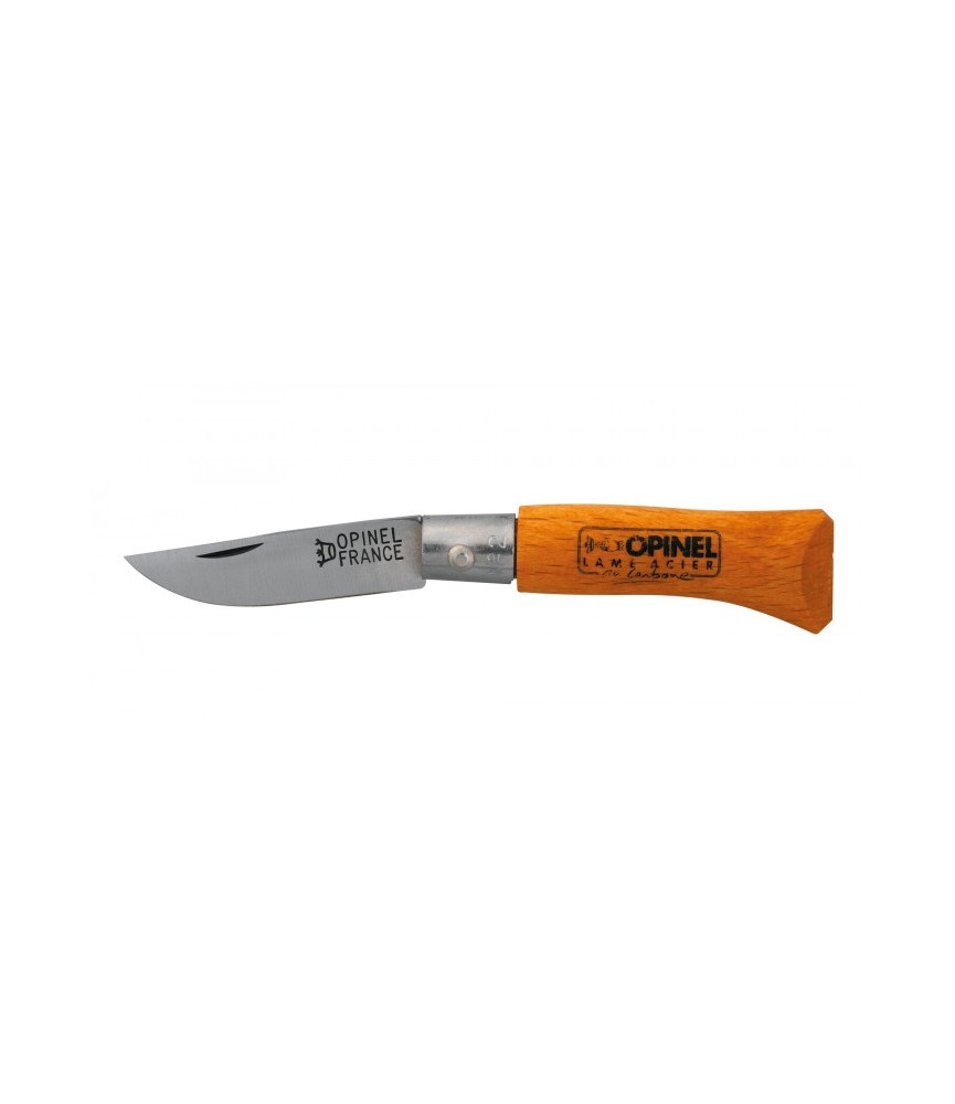 Couteau opinel n°6 lame carbone - 7 cm Couteau opinel n°6 lame carbone - 7 cm