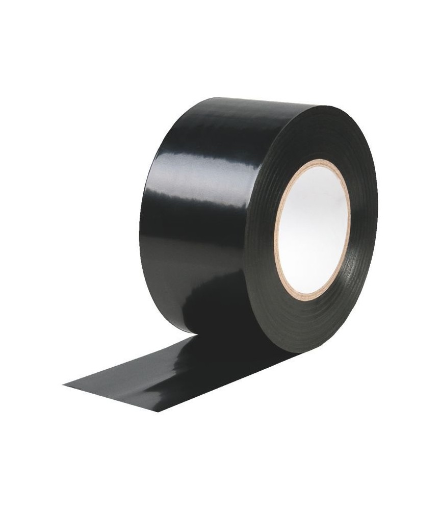 Isolant PVC plastifié noir 50 mm x 33 mètres Isolant PVC plastifié noir 50 mm x 33 mètres