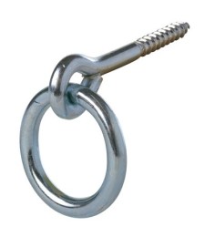 Anneau d'écurie - A vis bois - 10 x 50 mm