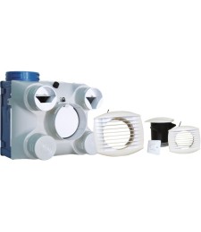 Kit VMC auto réglable avec hygrovariable - DMO