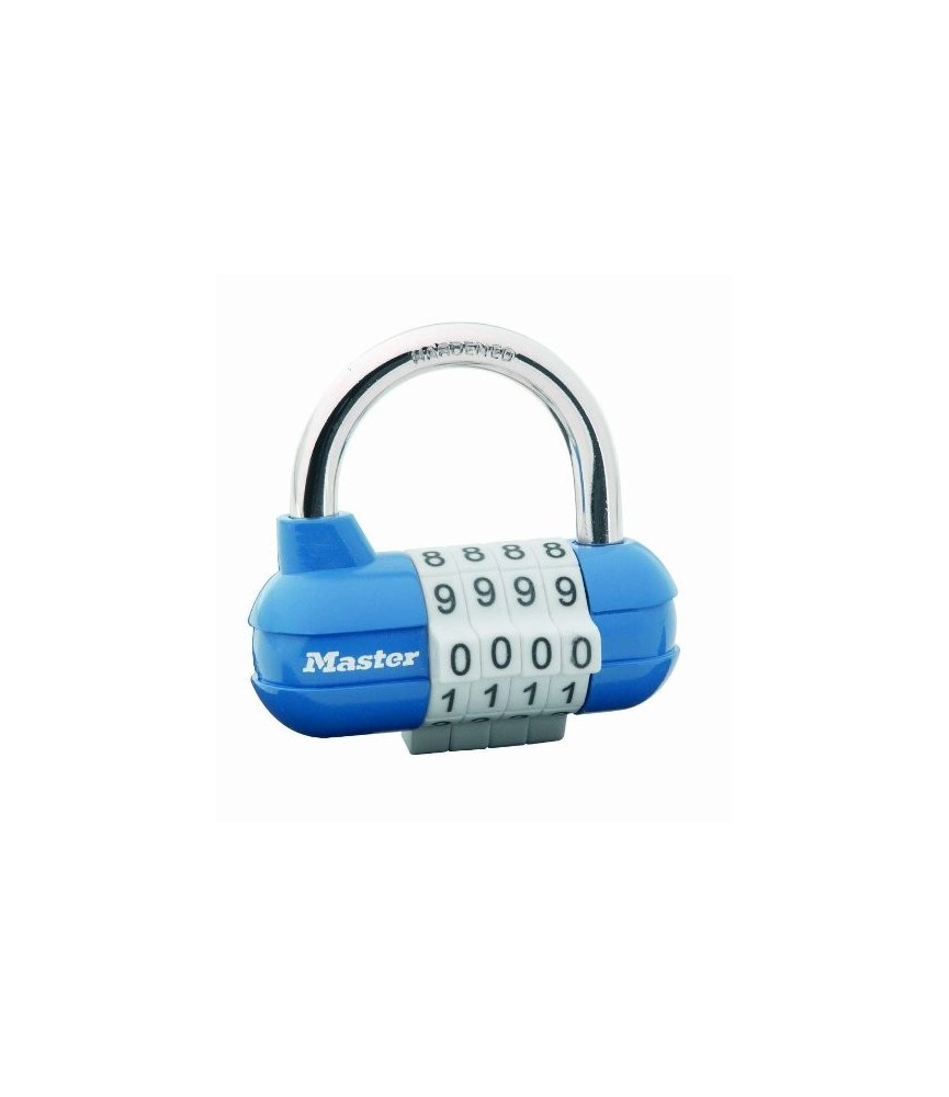 Cadenas à combi sport coloris aléatoire - MASTER LOCK Cadenas à combi sport coloris aléatoire - MASTER LOCK
