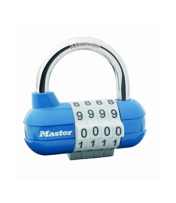 Cadenas à combi sport coloris aléatoire - MASTER LOCK