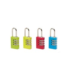 Cadenas aluminium couleur à combinaison réglable - MASTERLOCK