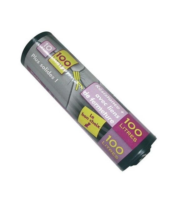 Sac poubelle 100 L - Lot de 10 - ELBE