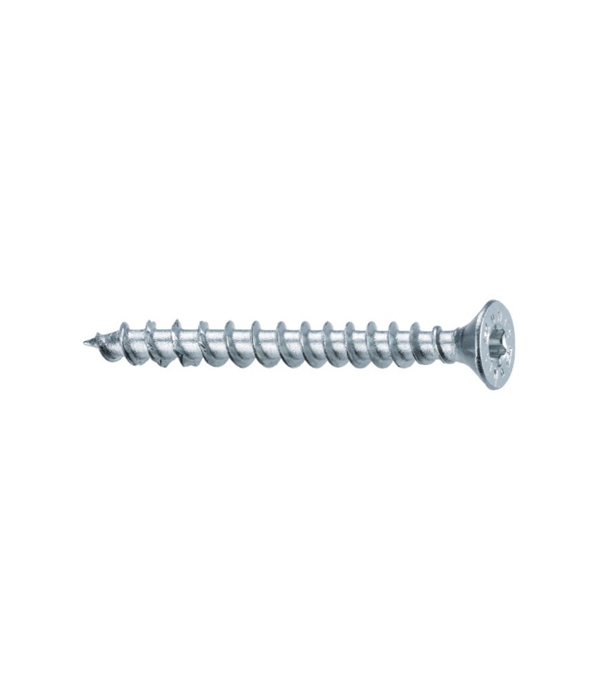 Vis à bois tête fraisee heco-acier zingue - 5 mm - Lot de 200 Vis à bois tête fraisee heco-acier zingue - 5 mm - Lot de 200