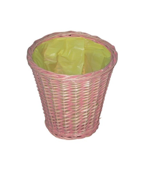 Corbeille de bureau en osier - 30x30 cm de AUBRY GASPARD