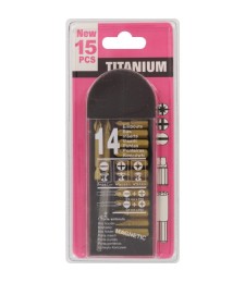Coffret 14 embouts + 1 porte embout - TIVOLY