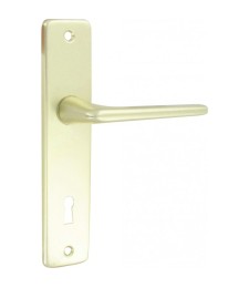 Poignée de porte - Gets aluminium - Champagne - cylindre165