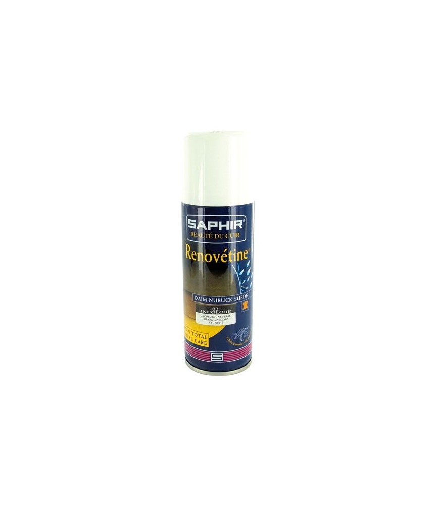 Rénovétine nubuck daim - marron clair - 200 mL de SAPHIR Rénovétine nubuck daim - marron clair - 200 mL de SAPHIR