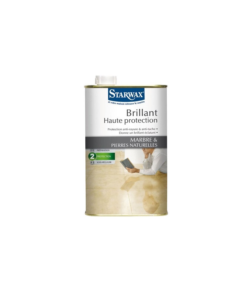 Brillant haute protection pour marbre - 1 L - STARWAX Brillant haute protection pour marbre - 1 L - STARWAX