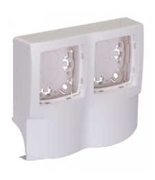 Cadre double pour appareillage apparent - Pour moulures 12,5 mm - LEGRAND