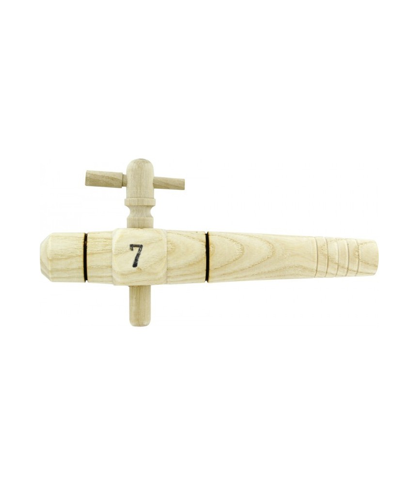 Robinet barrique conique acacia - Diamètre 22 mm - 7 pouces