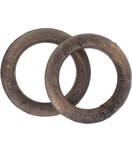 Anneau - Chêne - Diamètre 20 mm - Vendu par 10 - ATELIER 28