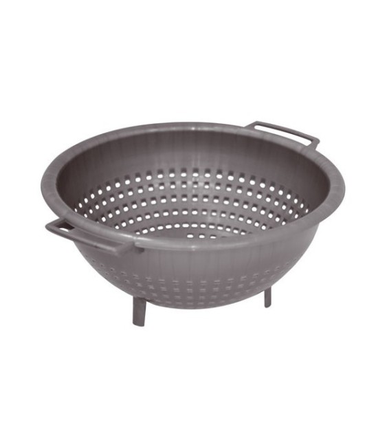 Passoire sur pieds - D: 26 cm - gris - ALUMINIUM ET PLASTIQUE