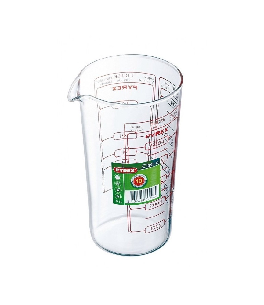 Verre doseur - 0.5 L - PIREX Verre doseur - 0.5 L - PIREX
