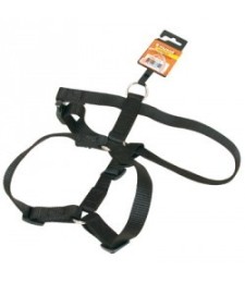Harnais Nylon réglable noir 50 / 90 cm - ZOLUX