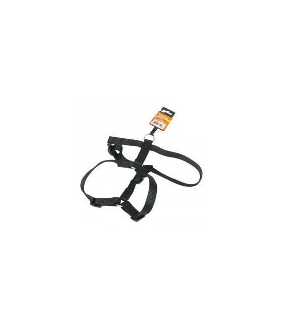 Harnais Nylon réglable noir 50 / 90 cm - ZOLUX
