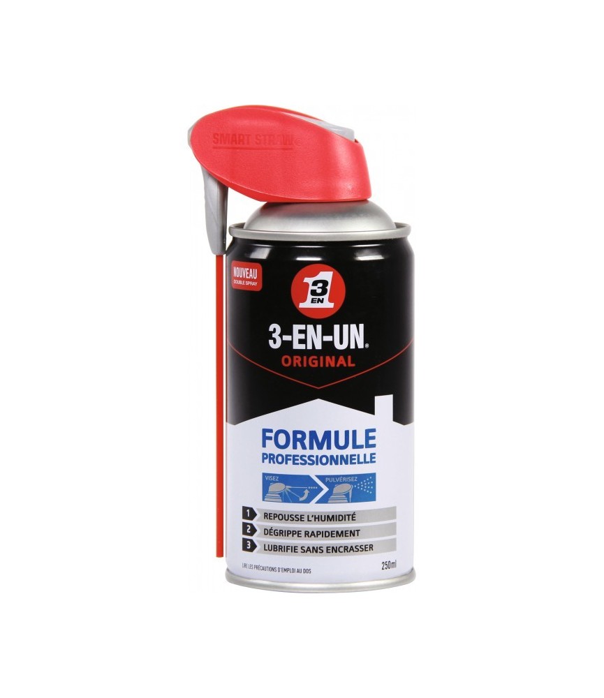 Huile - 3 en un aerosol - 250 ml - Pro Double spray