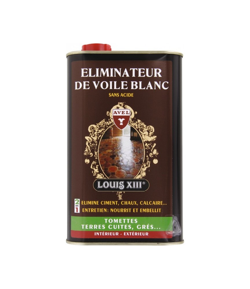 Éliminateur de Voile Blanc - Tomettes, Terres cuites, grès - 1 L - AVEL Éliminateur de Voile Blanc - Tomettes, Terres cuites, grès - 1 L - AVEL