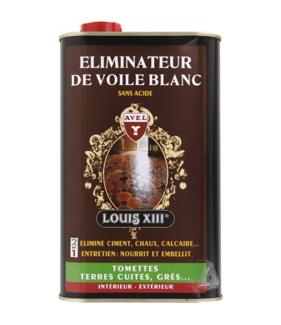 Éliminateur de Voile Blanc - Tomettes, Terres cuites, grès - 1 L - AVEL