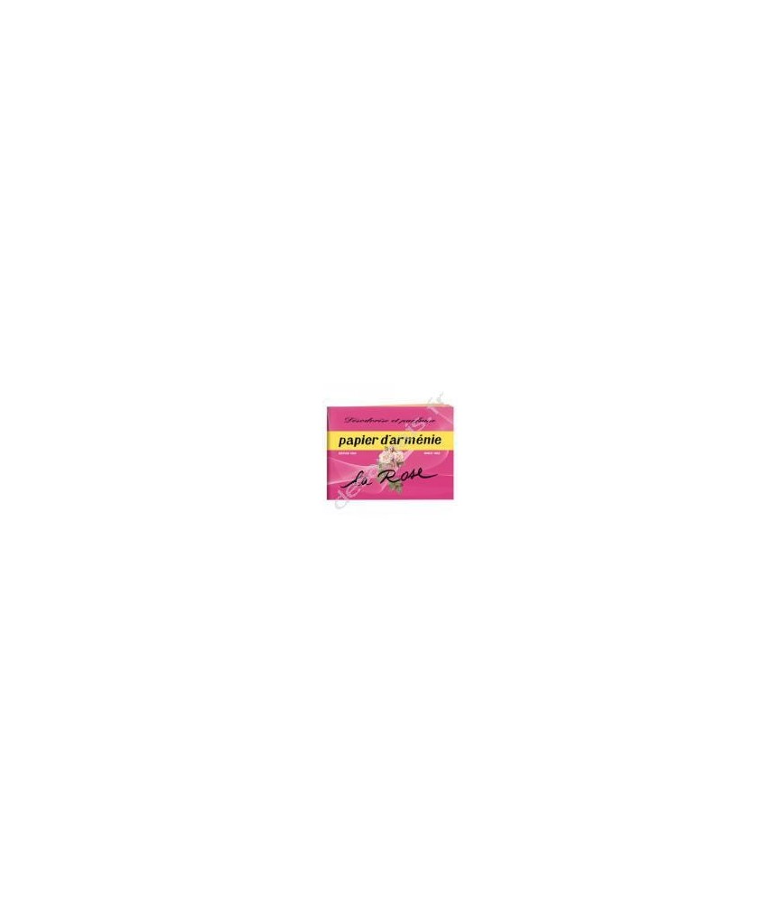 Papier d'Arménie Triple Carnet La Rose