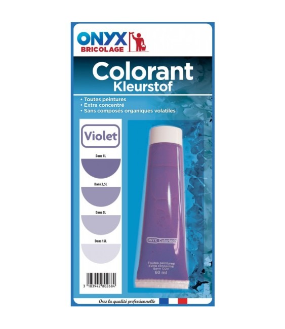 Colorant universel "Colortech" - Violet - 60 ml - ONYX