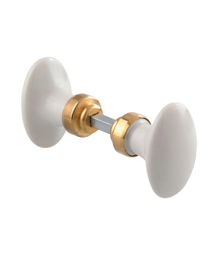 Bouton ovale blanc - Brionne - DT 2000 Bouton ovale blanc - Brionne - DT 2000