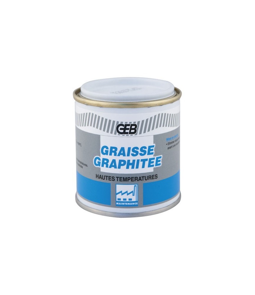 Graisse graphite Industrie - 200 Grs - GEB Graisse graphite Industrie - 200 Grs - GEB