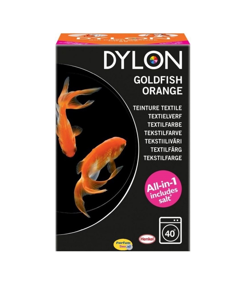 Teinture textile pour machine à laver - Orange - 350 g - DYLON Teinture textile pour machine à laver - Orange - 350 g - DYLON