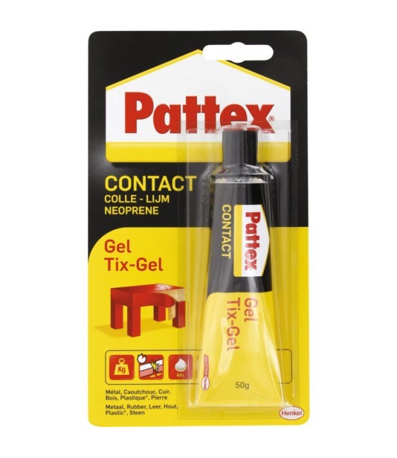 Colle contact Néoprène Pattex - Gel - Tube 50 g