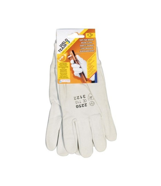 Gants de brasage courts - WELD TEAM