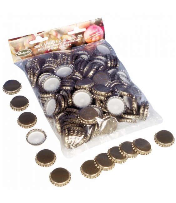 Lot de 200 capsules champenoise - 29 mm - DUHALLE