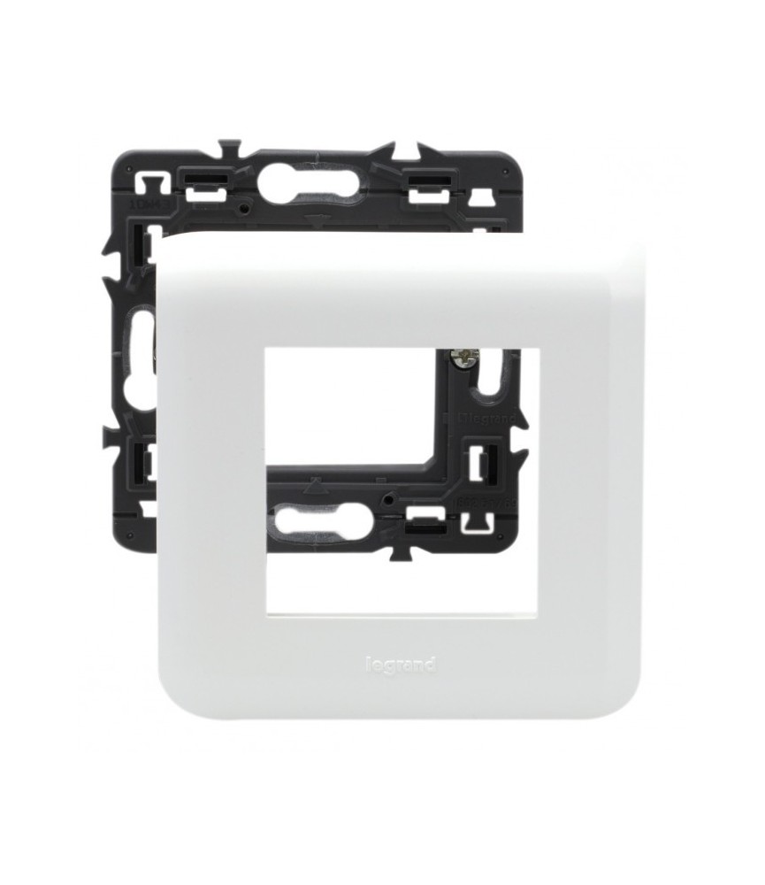 Support de plaque à vis Mosaïc - 2 modules - LEGRAND Support de plaque à vis Mosaïc - 2 modules - LEGRAND